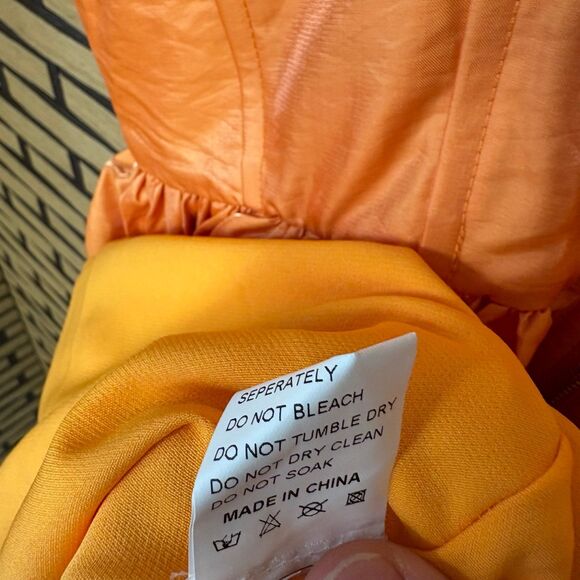 Runaway‎ Astrid Orange Dress Size Small - Picture 10 of 10